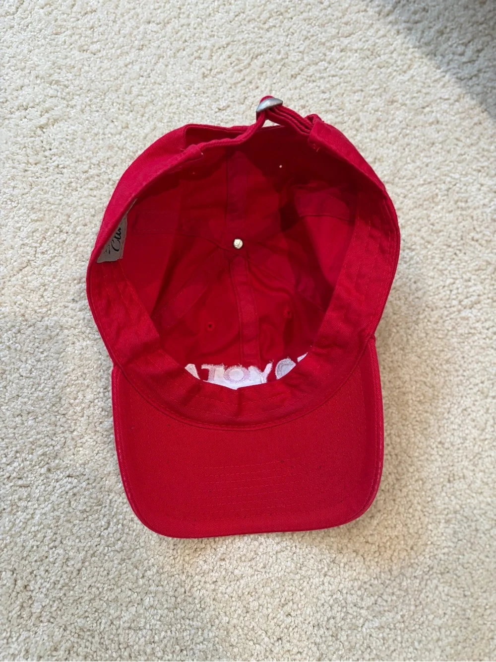 Toyota Racing Kids Red Baseball Cap